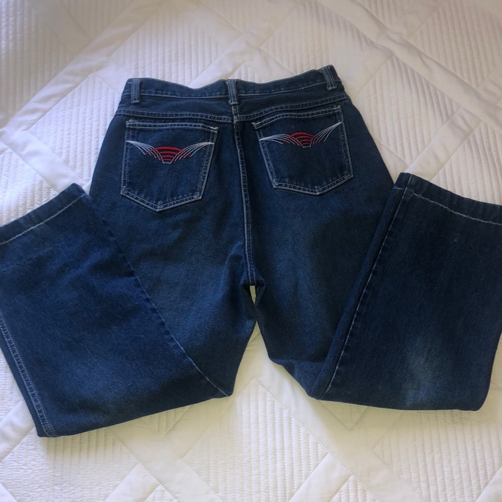 Vintage Montgomery Ward Women’s Jeans Size 16. 100% cotton Classic casual, biker